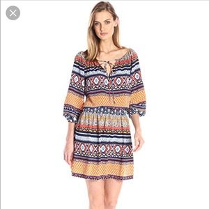 Betsey Johnson Women’s Printed Peasant Dress